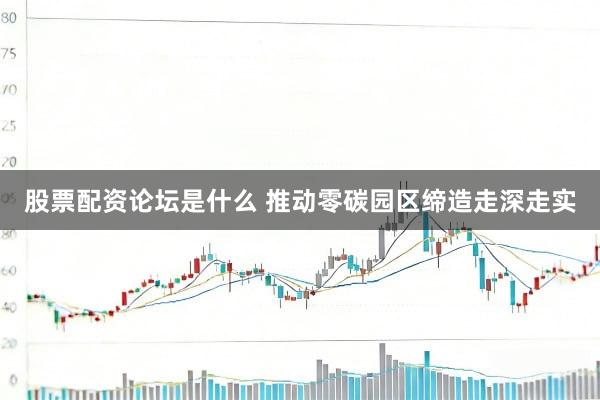 股票配资论坛是什么 推动零碳园区缔造走深走实